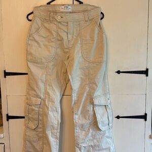 Woman’s Beige Cargo Pants